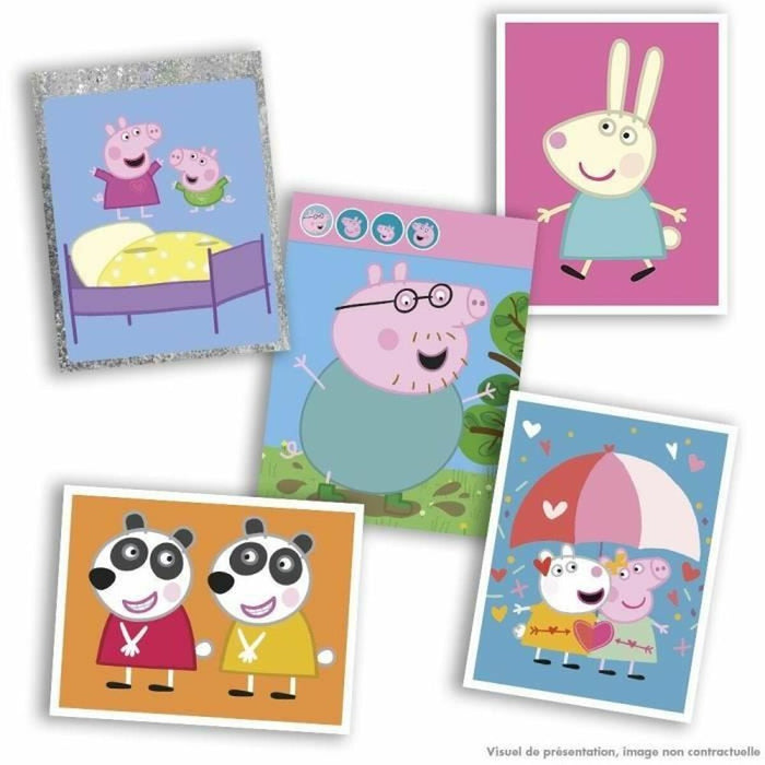 Pachet de autocolante Peppa Pig Photo Album Panini 36 plicuri