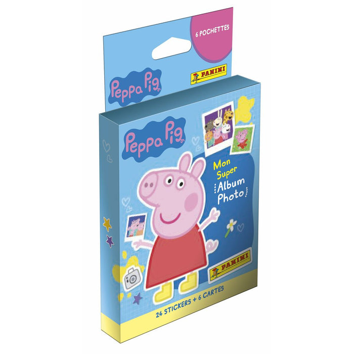 Pachet de autocolante Peppa Pig Photo Album Panini 6 plicuri