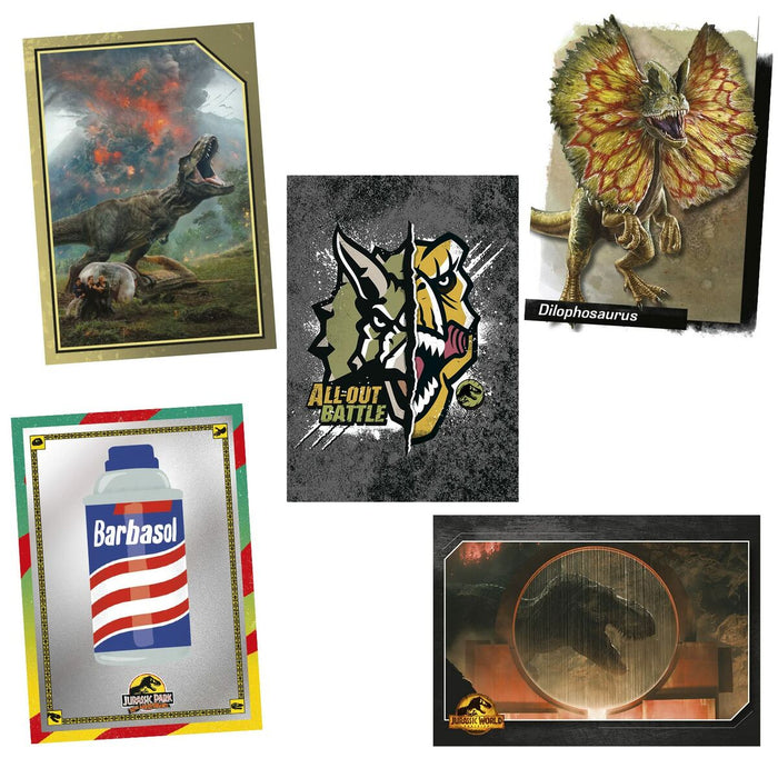Pachet de cartonașe de colecție Panini Jurassic Parc - Movie 30th Anniversary