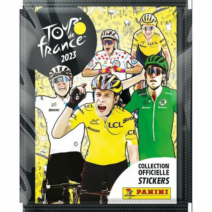 Pachet de autocolante Panini Tour de France 2023 10 Unități plicuri