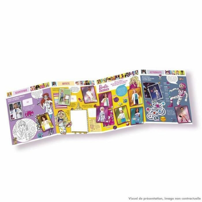 Pachet de autocolante Barbie Toujours Ensemble! Panini 36 plicuri