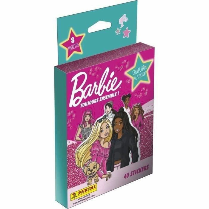 Pachet de autocolante Barbie Toujours Ensemble! Panini 8 plicuri