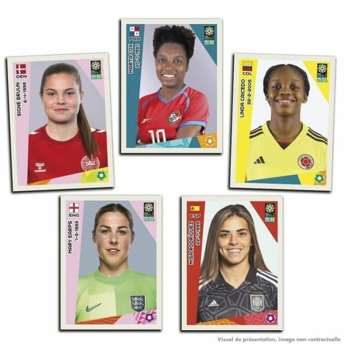 Pachet de autocolante Panini FIFA Women's World Cup AU/NZ 2023 36 plicuri