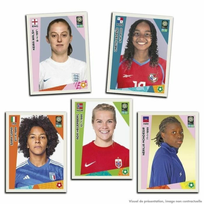 Pachet de autocolante Panini FIFA Women's World Cup AU/NZ 2023 36 plicuri