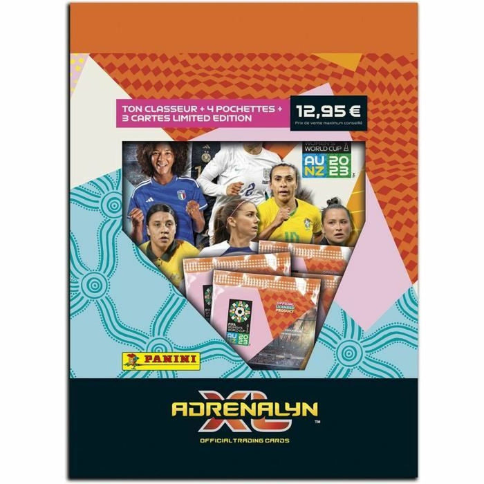 Set de cartonașe de colecție Panini Adrenalyn XL FIFA Women's World Cup AU/NZ 2023