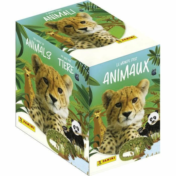 Pachet de autocolante Panini Le Monde des Animaux
