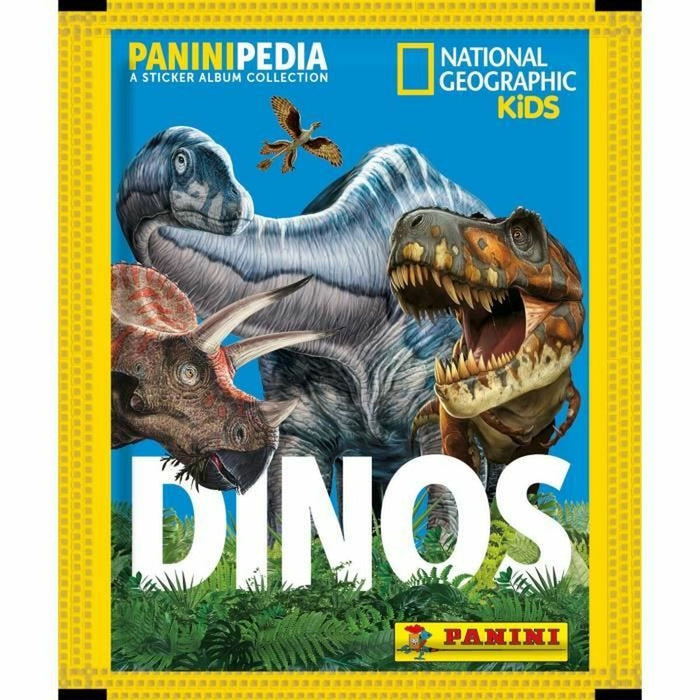 Pachet de autocolante Panini National Geographic - Dinos (FR) 7 plicuri
