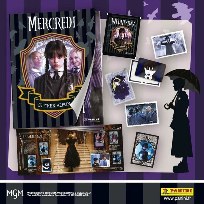 Album de autocolante Panini Wednesday (FR)