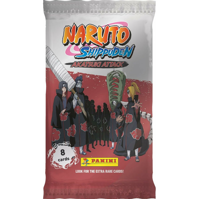 Set de cartonașe de colecție Panini Naruto Shippuden: Akatsuki Attack