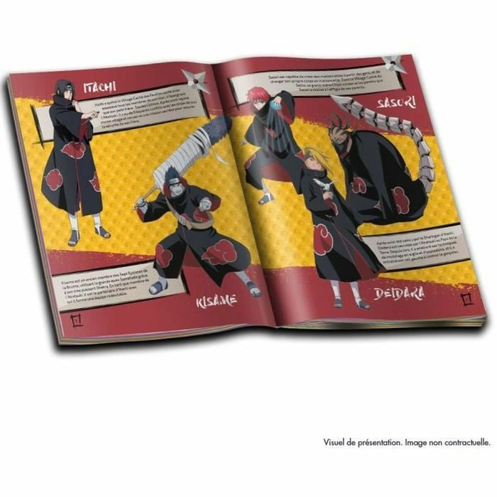 Set de cartonașe de colecție Panini Naruto Shippuden: Akatsuki Attack