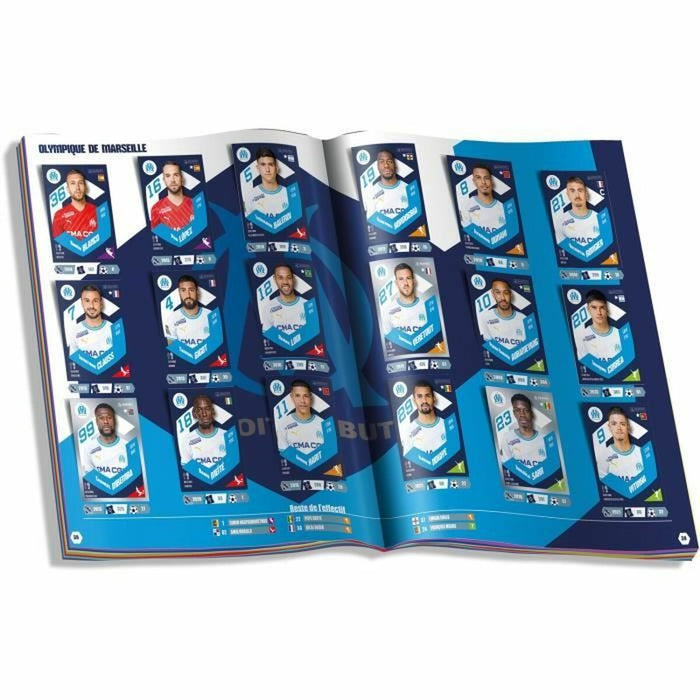 Set de autocolante Panini LIGUE 1 Uber Eats Foot 2024 (FR) 22 plicuri