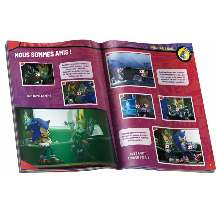 Albun de Autocolante Panini Sonic Prime
