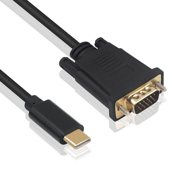 Adaptor USB C la VGA Ewent EC1052 Negru 1,8 m