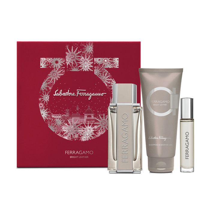 Set de Parfum Femei Salvatore Ferragamo Bright Leather 3 Piese