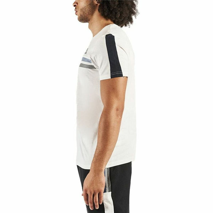 Tricou cu Mânecă Scurtă Bărbați Kappa Iverpool Active Alb Bărbați