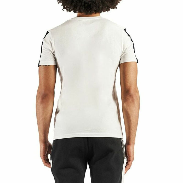 Tricou cu Mânecă Scurtă Bărbați Kappa Iverpool Active Alb Bărbați