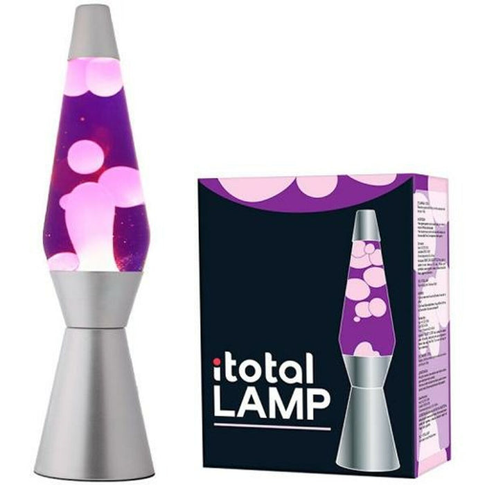 Lampă cu Lavă iTotal Purpuriu Roz 36 cm