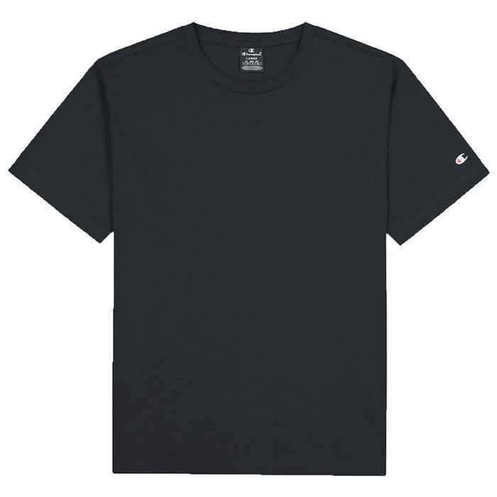 Tricou cu Mânecă Scurtă Bărbați Champion Crew-Neck Negru 2 Piese Gri deschis