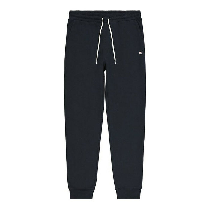 Pantaloni lungi de sport Champion Rib Cuff Logo Albastru închis Bărbați