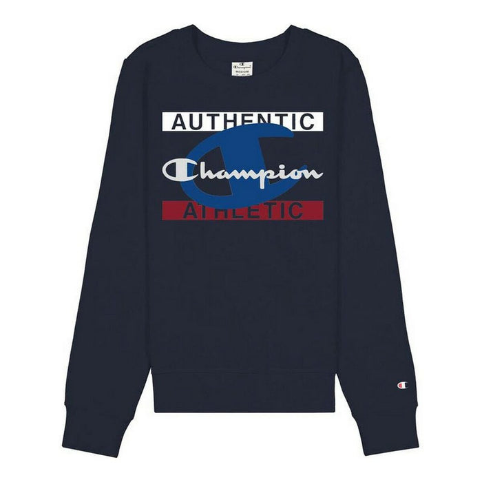 Hanorac fără Glugă Bărbați Champion Authentic Athletic Albastru închis
