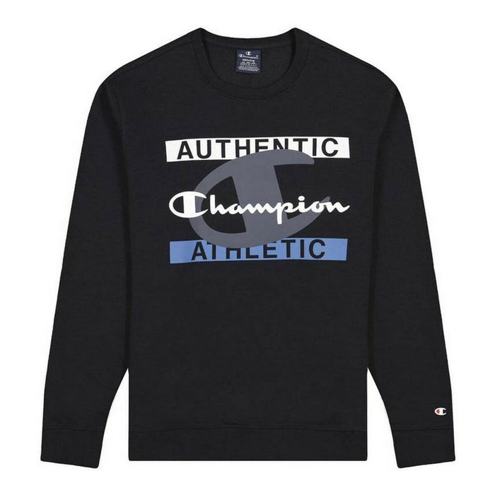 Hanorac fără Glugă Bărbați Champion Authentic Athletic Negru