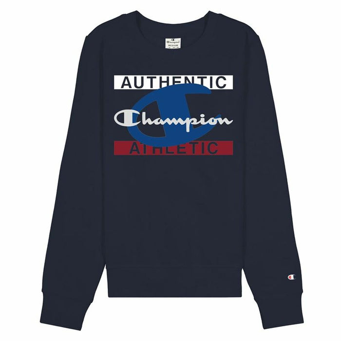 Hanorac fără Glugă Bărbați Champion Authentic Athletic Albastru închis