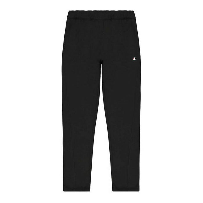 Pantaloni lungi de sport Champion Straight Hem Negru Bărbați
