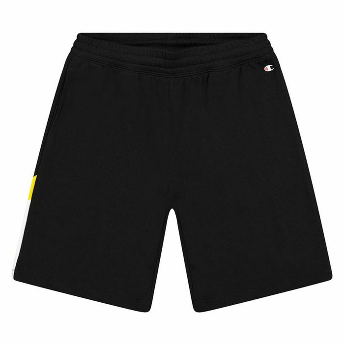 Pantaloni Scurți Sport pentru Bărbați Champion Color Block Negru