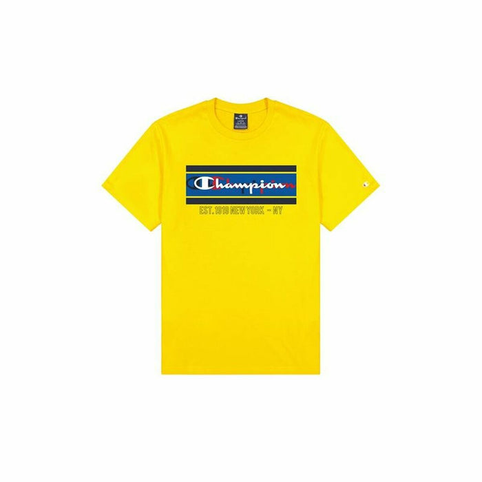 Tricou cu Mânecă Scurtă Bărbați Champion Crewneck