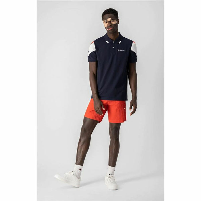 Tricou Polo cu Mânecă Scurtă Bărbați Champion Bleumarin
