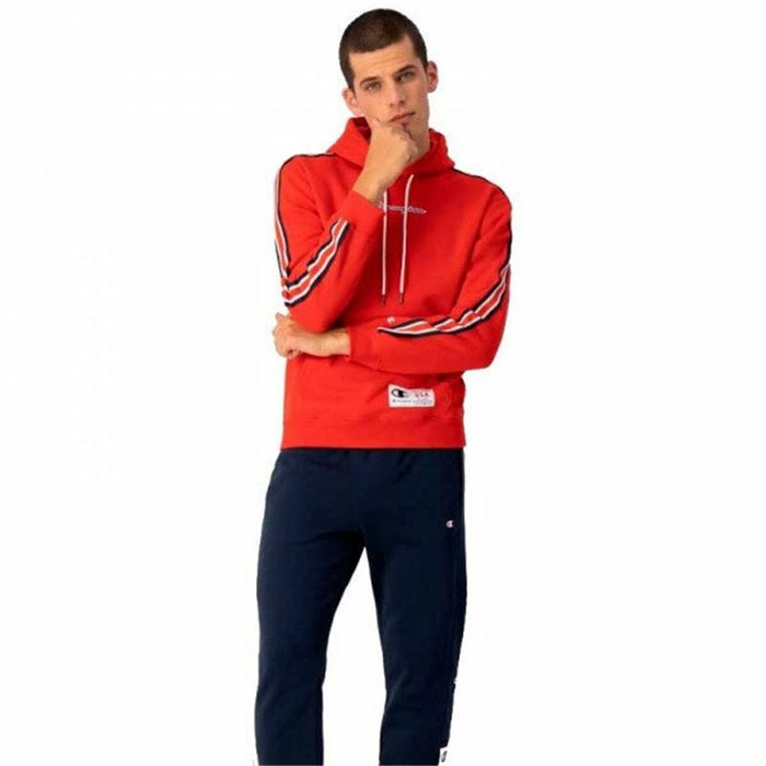 Hanorac cu Glugă Bărbați Champion Sport Tech Roșu
