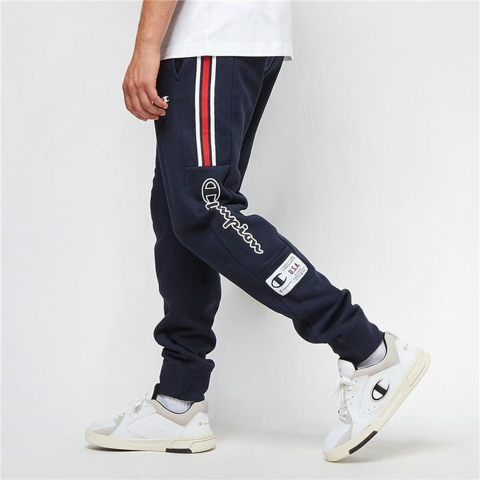 Pantaloni lungi de sport Champion Bleumarin Bărbați