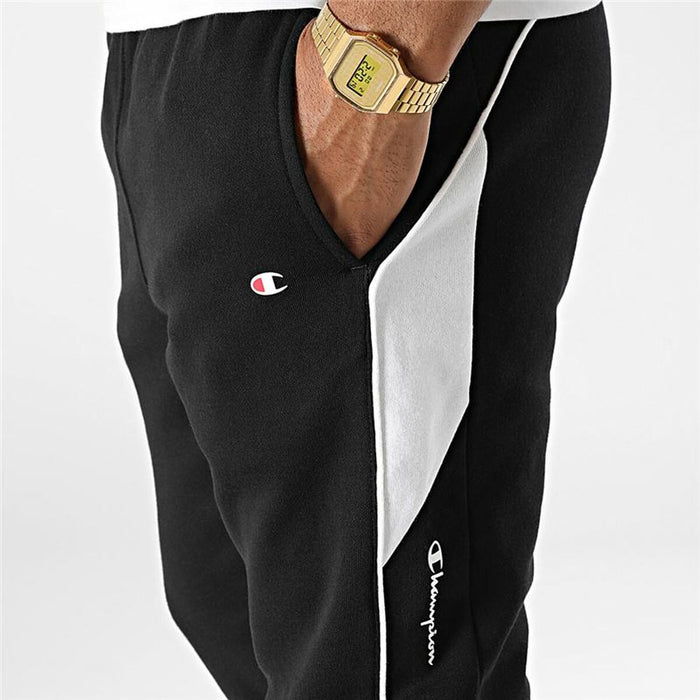 Pantaloni lungi de sport Champion Negru Bărbați