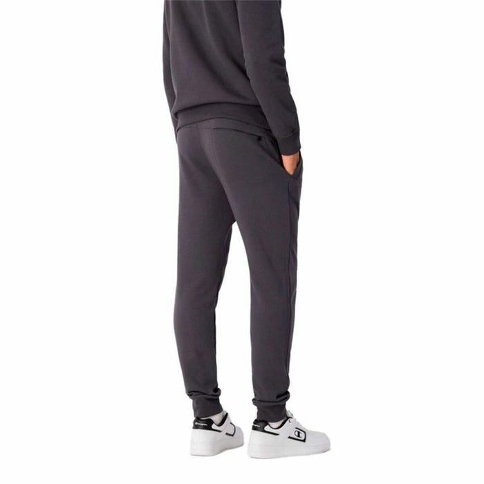 Pantaloni lungi de sport Champion Rib Cuff Gri închis Bărbați