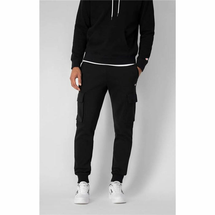 Pantaloni lungi de sport Champion Negru Bărbați