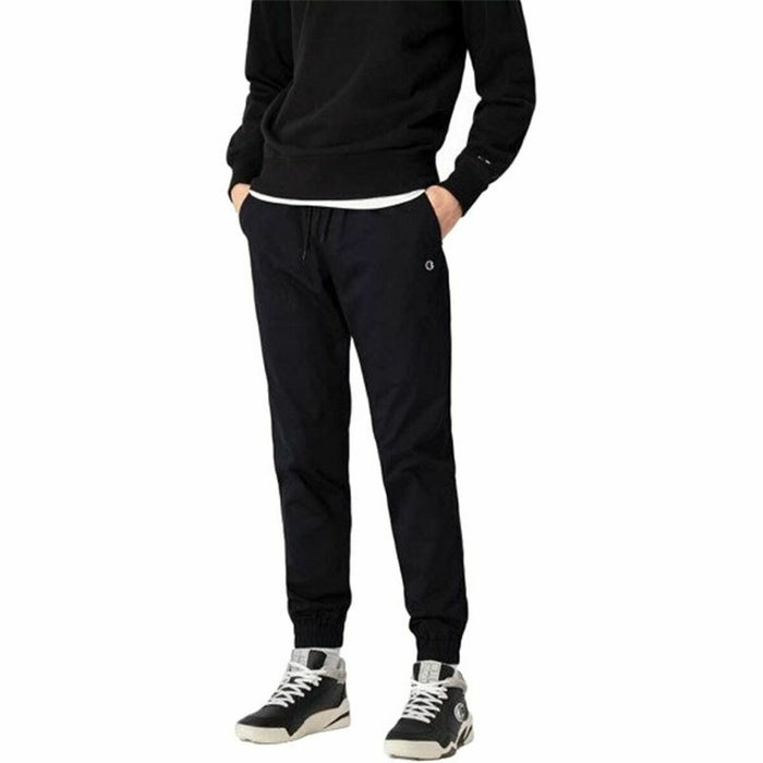 Pantaloni lungi de sport Champion Rib Cuff  Negru Bărbați