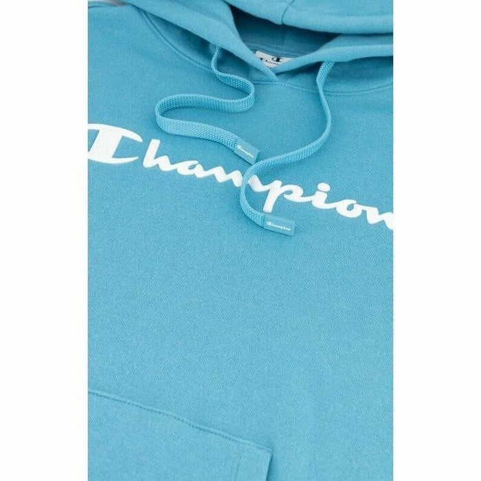 Hanorac cu Glugă Bărbați Champion Crewneck Alb Apă