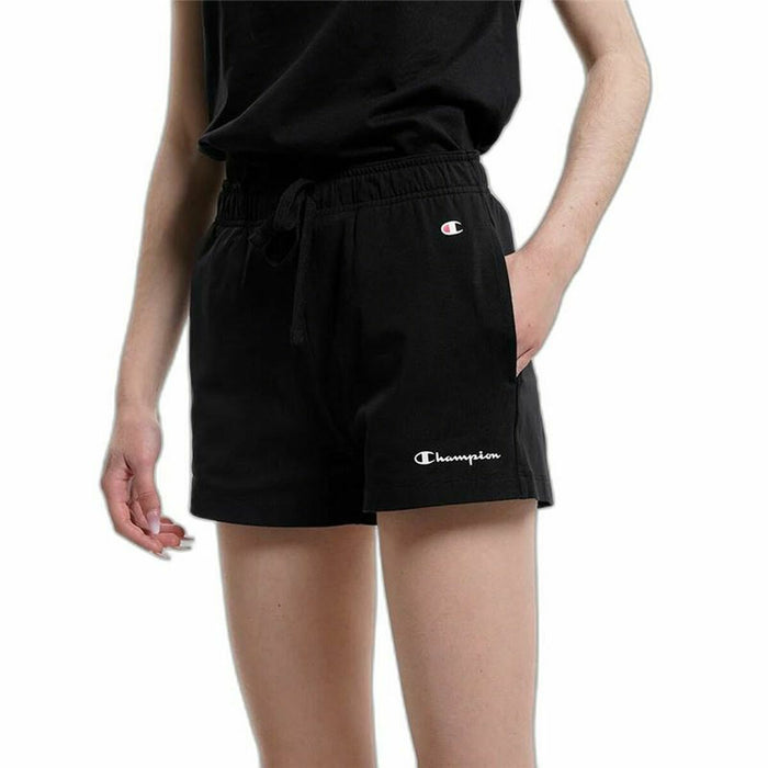 Pantaloni Scurți Sport pentru Damă Champion Shorts Negru