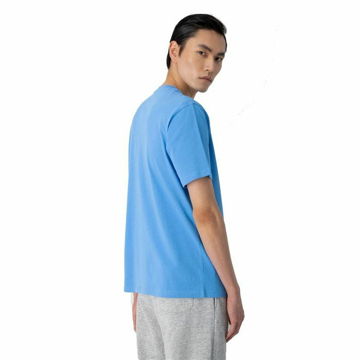 Tricou cu Mânecă Scurtă Bărbați Champion Crewneck Albastru