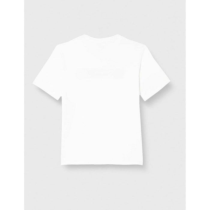 Tricou cu Mânecă Scurtă Bărbați Champion Crewneck Alb