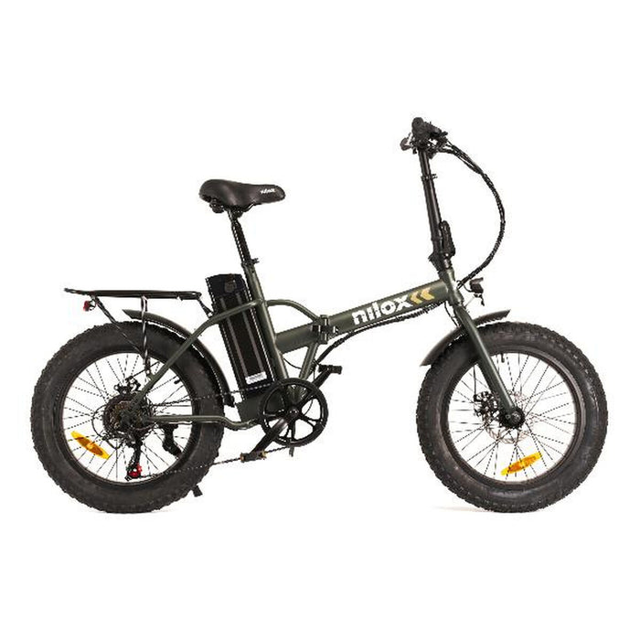 Bicicletă Electrică Nilox X8 Plus Negru/Alb 25 km/h 20" 250 W