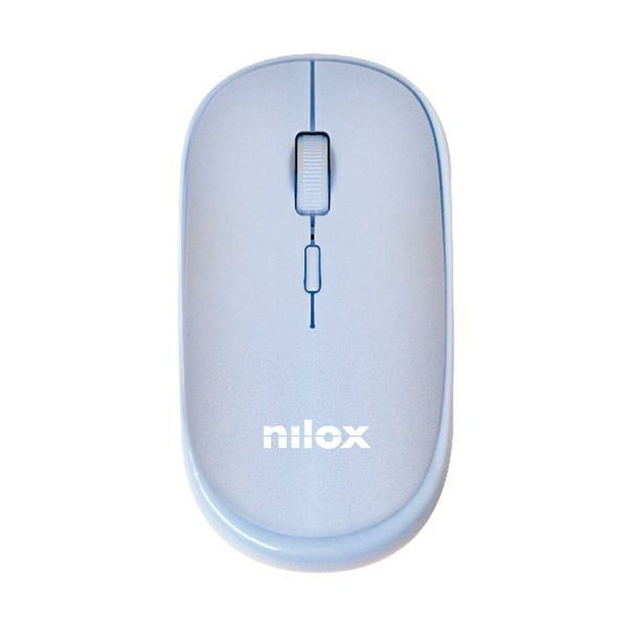 Mouse Nilox NXMOWICLRLBL01 Albastru