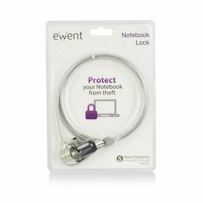 Cablu de Securitate Ewent EW1242 EW1242 1,5 m 1,5 m
