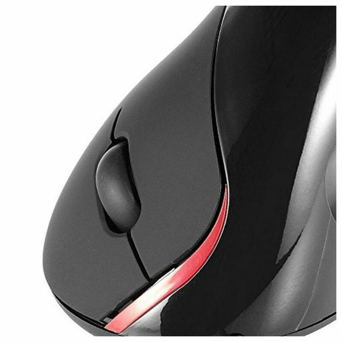 Mouse Ergonomic Optic Ewent EW3156 1000 dpi USB Negru Negru/Roșu Roșu/Negru