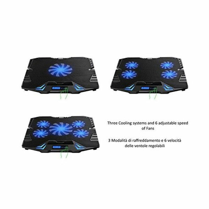 Răcitor pentru Laptop Ewent AAOARE0124 17"