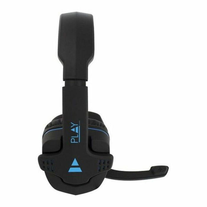 Căști cu Microfon Gaming Ewent PL3320 Negru Albastru