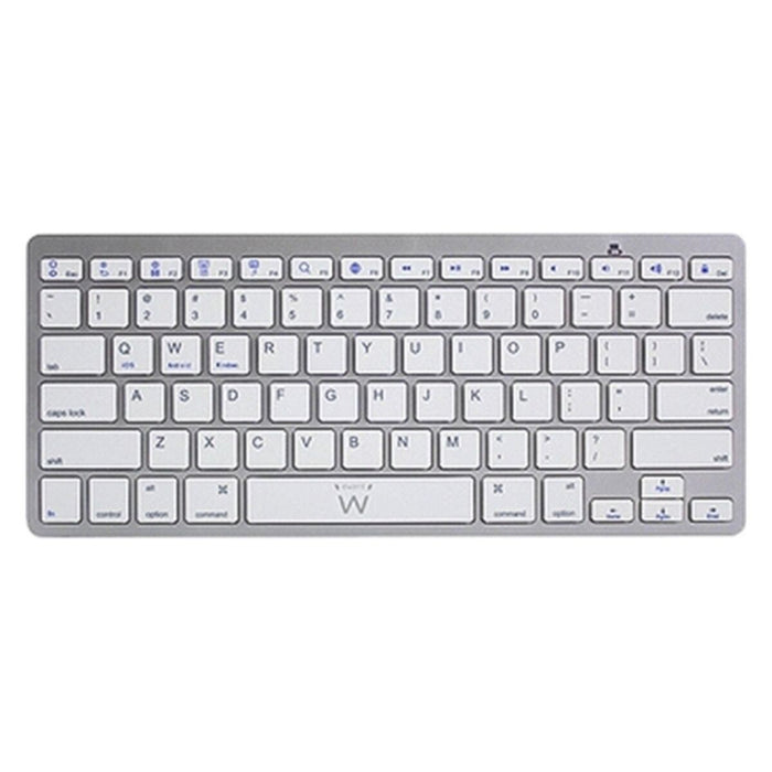 Tastatură Bluetooth Ewent EW3161 Alb Argintiu