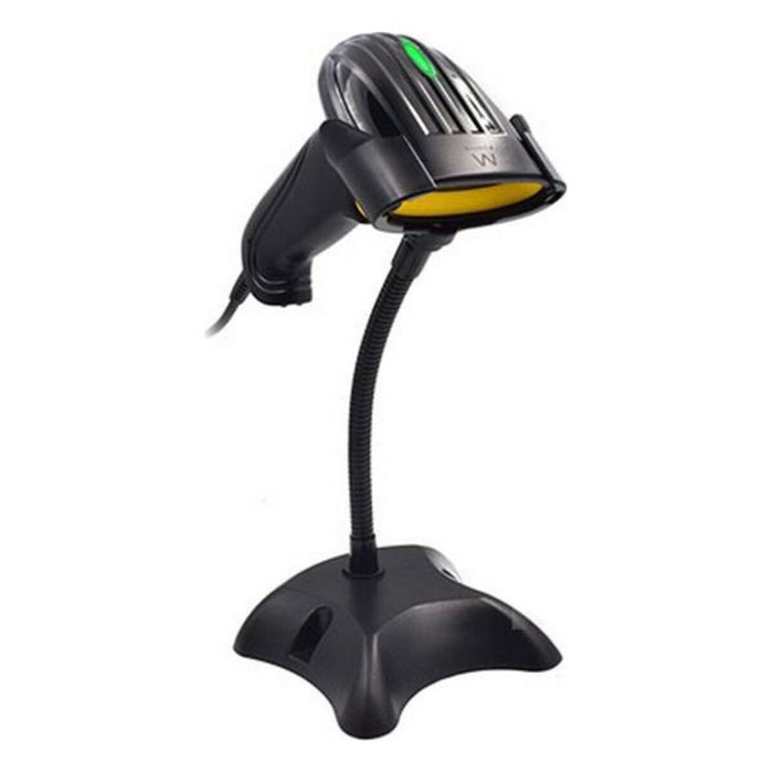 Dispozitiv de Citire a Codului de Bare cu Suport Ewent EW3400 LED USB