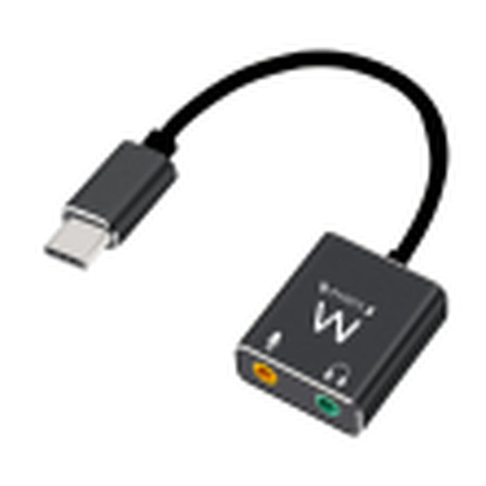 Adaptor Audio Jack Ewent USB C 15 cm