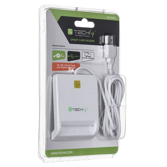 Cititor de Carduri Techly Compact Smart